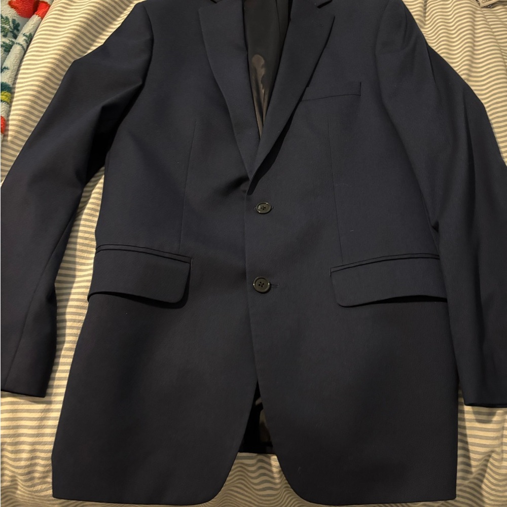 Classic Navy Men's Blazer and Pants